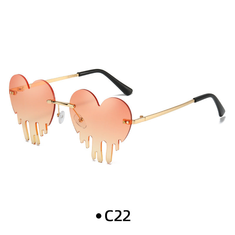 Wholesale 028 New Fashion Personalized Sunglasses Colorful Ocean Lens Sunglasses for Men and Women